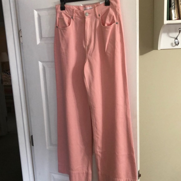LOFT High Waist Palazzo Jean Pants - Picture 2 of 5